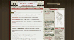 Desktop Screenshot of myplaceofpeace.com